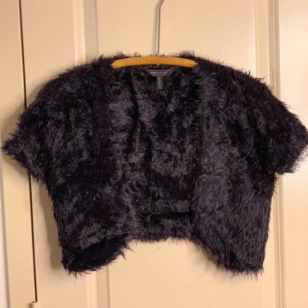 BCBG Fur Bolera